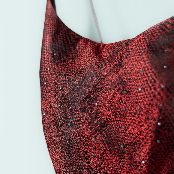 Y2K Jessica McClintock Millennium 2000 Brocade Blazer & Top Two Piece Set Size 6 - Picture 8 of 16